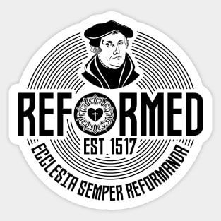 Ecclesia semper reformanda Sticker